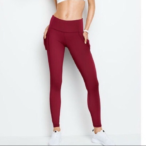 Victoria's Secret Pants - Red VS Knockout Leggings